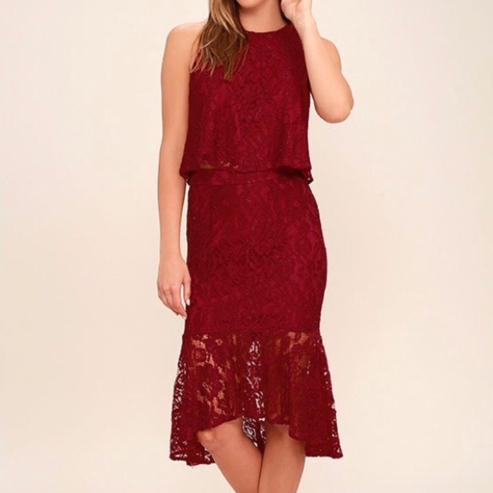 NWT Lulus Le Grand Amour 2 piece S